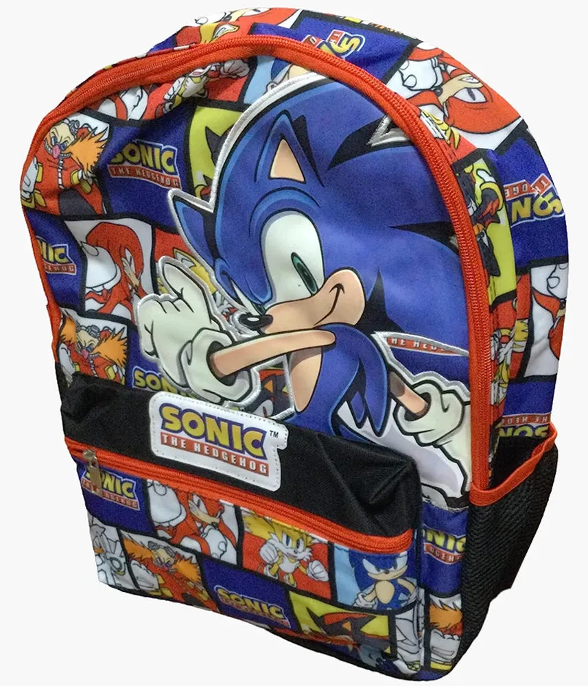 16" Sonic the Hedgehog Glow In The Dark Backpack