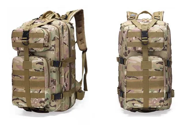 Airsoft Tactical Military Multi-Purpose Molle Outdoor Hiking Camping Travel 35L Backpack 5 Colours ATB017