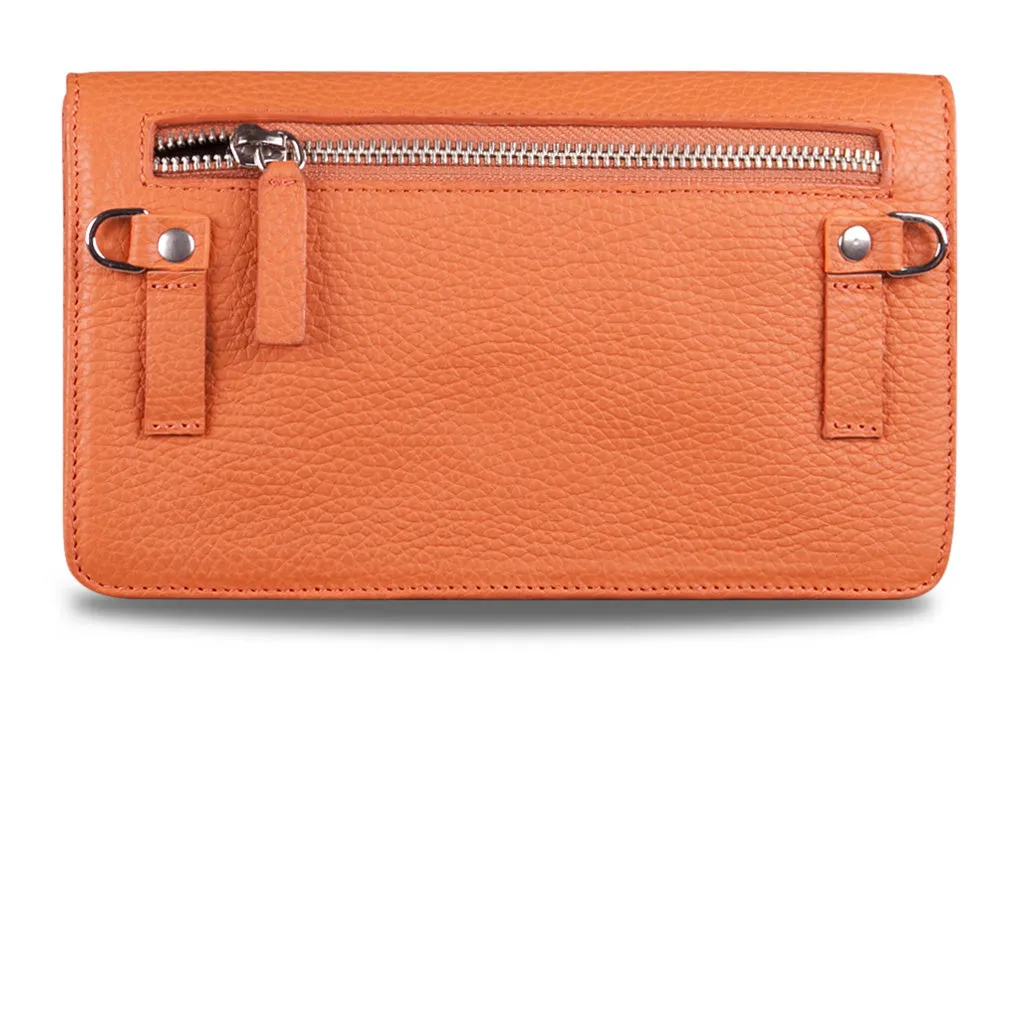 Alma Leather Clutch