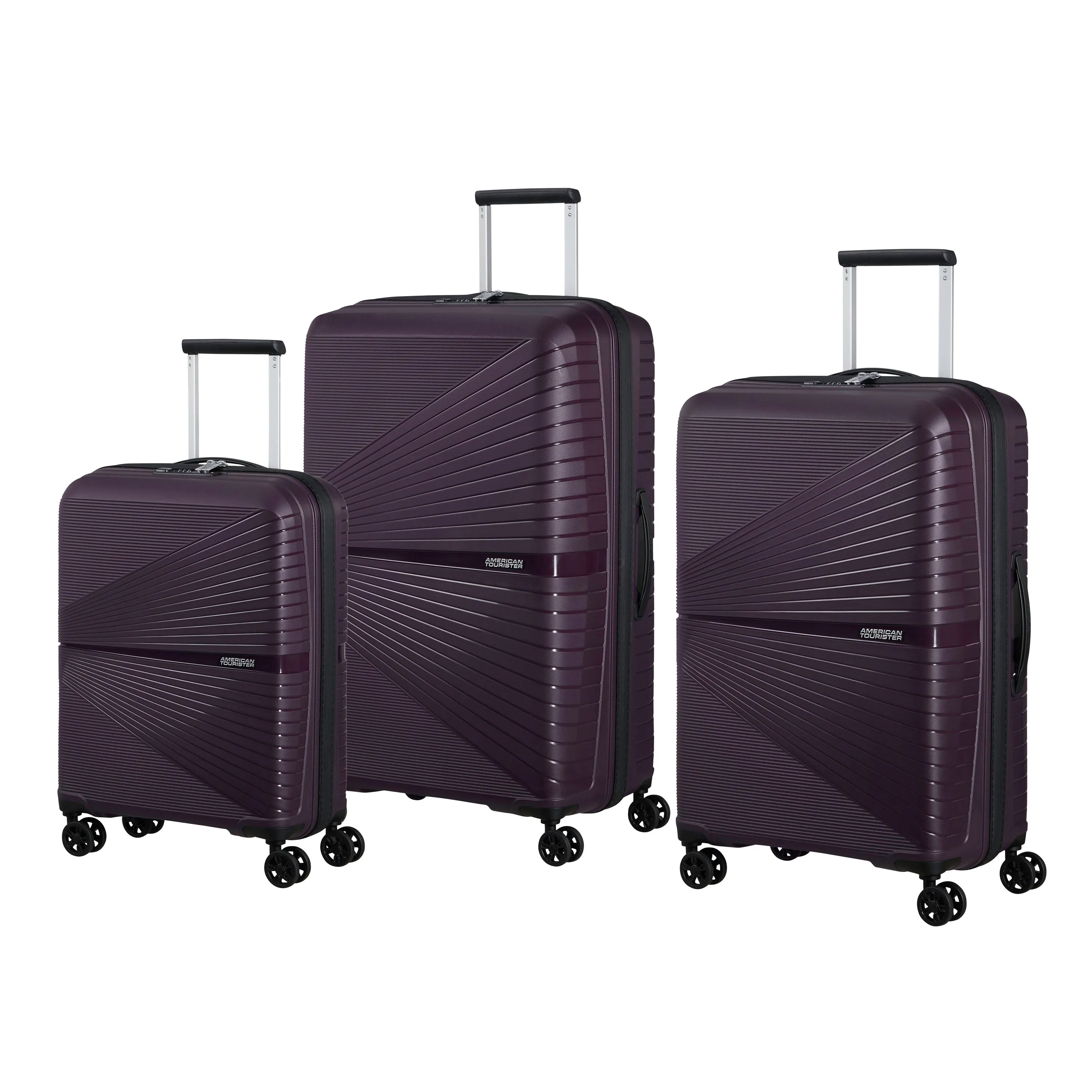 American Tourister Airconic 3 Piece Nested Spinner Luggage Set