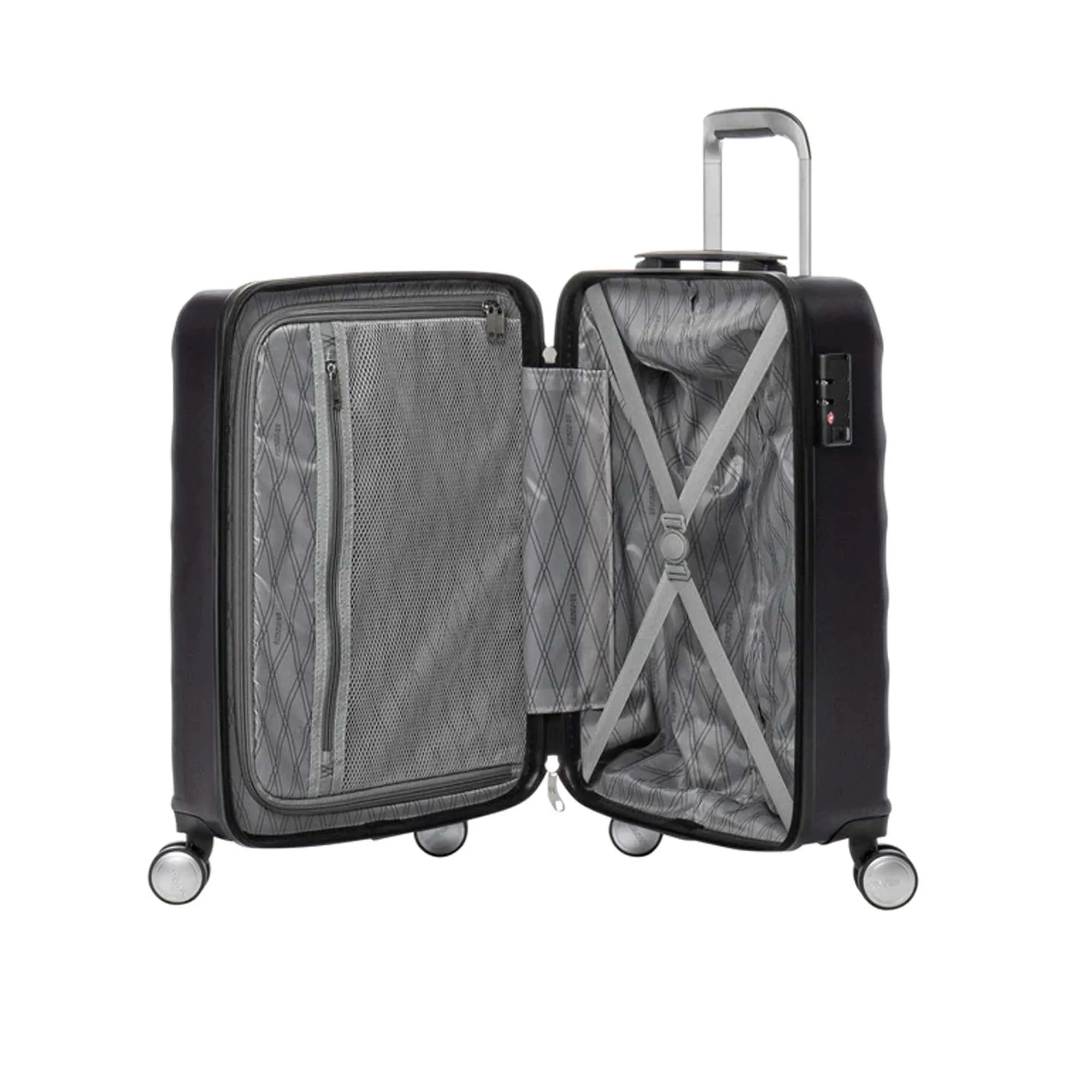 American Tourister Crave Collection 2 Piece Expandable Spinner Luggage Set - Carry-On and Medium