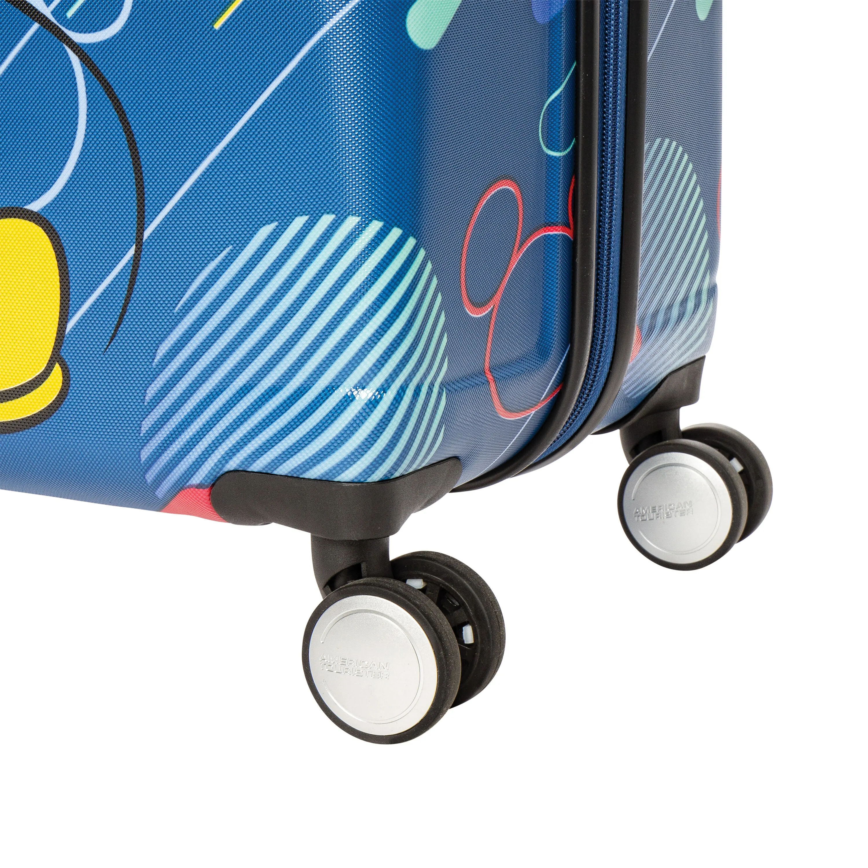 American Tourister WAVEBREAKER-DISNEY MICKEY BLUE 25" SPINNER MEDIUM