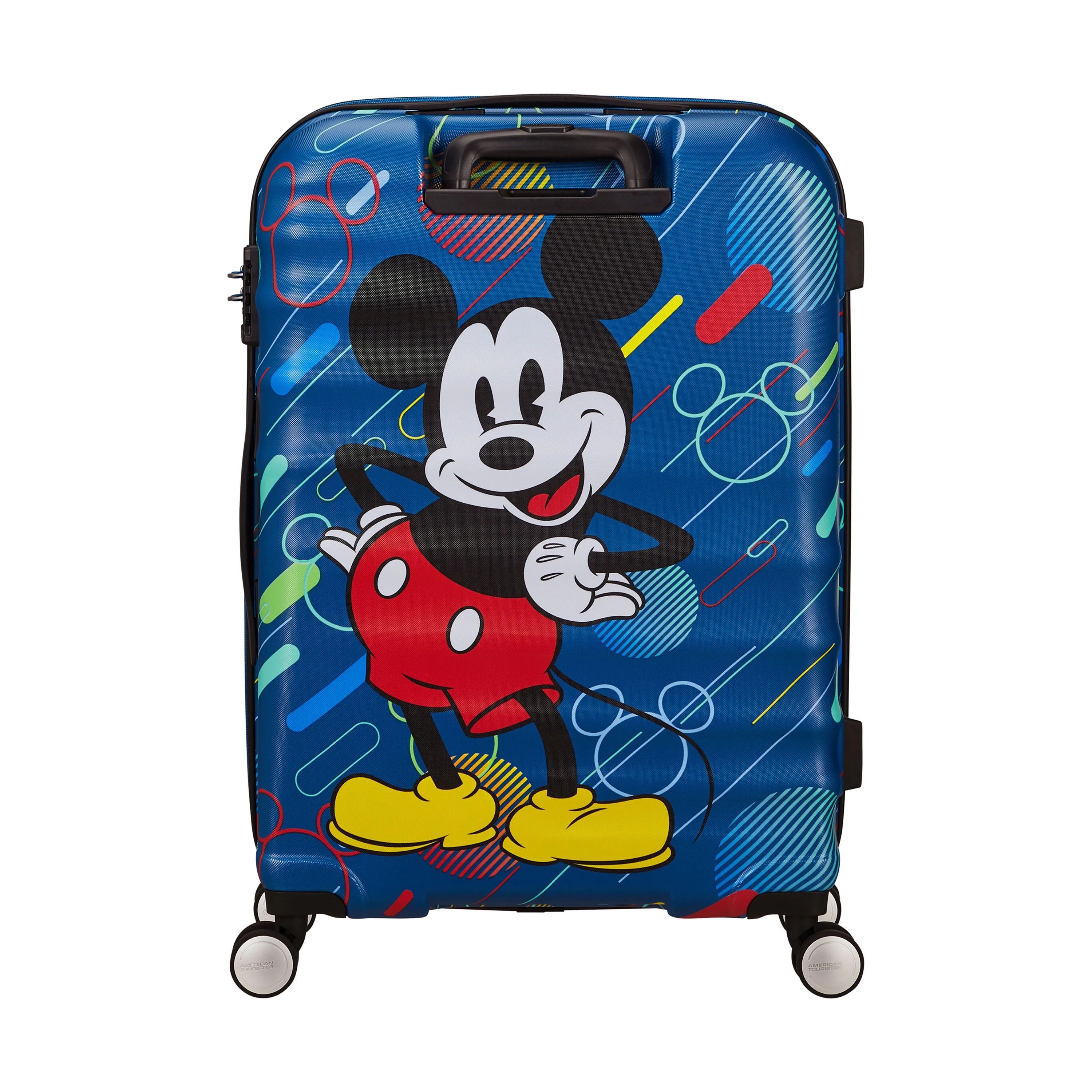 American Tourister WAVEBREAKER-DISNEY MICKEY BLUE 25" SPINNER MEDIUM