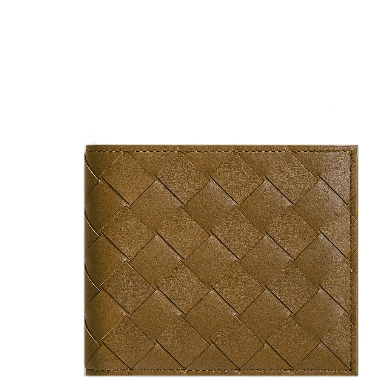 Bi-Fold Wallet Intrecciato 15, Acorn