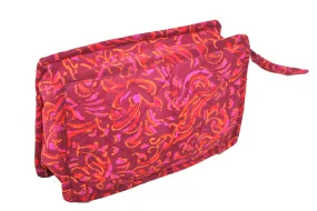 Block Printed Cotton Quilted Sanganeer Clutch Bag 9 x 7