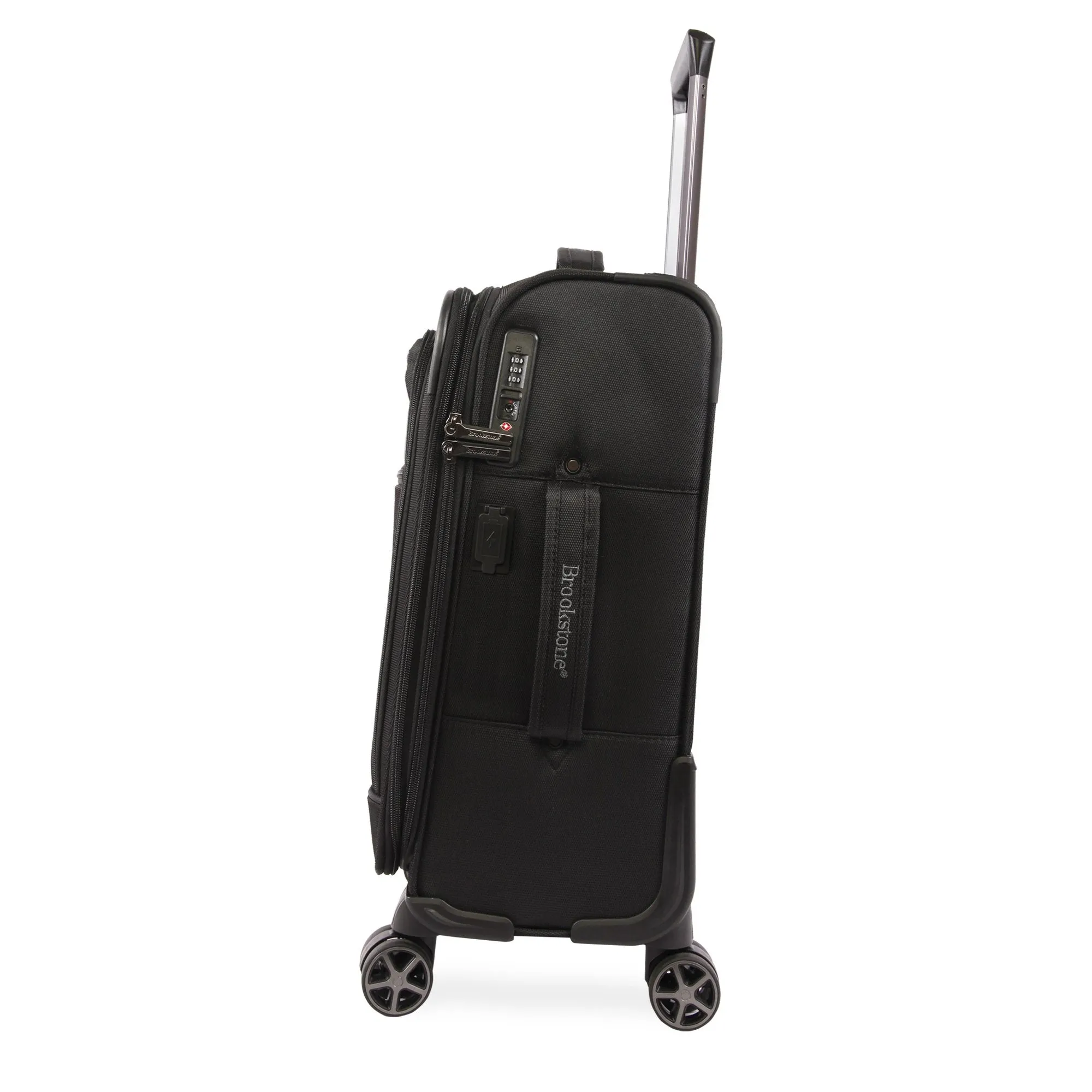 Brookstone Elswood 21" Softside Carry-On Spinner