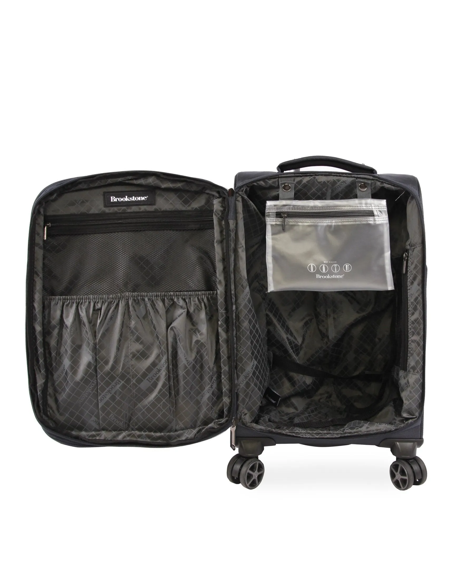 Brookstone Elswood 21" Softside Carry-On Spinner