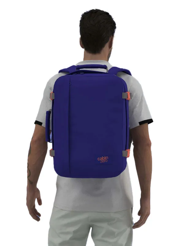 Cabinzero Classic Backpack 36L in Neptune Blue Color