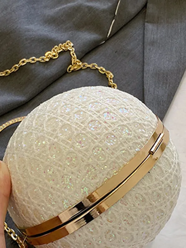 Chains Geometric Rhinestone Shiny Handbags Evening Bags & Clutches Crossbody Bags Bags Accessories Bags