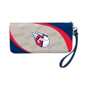 Cleveland Guardians Curve Zip Organizer Wallet