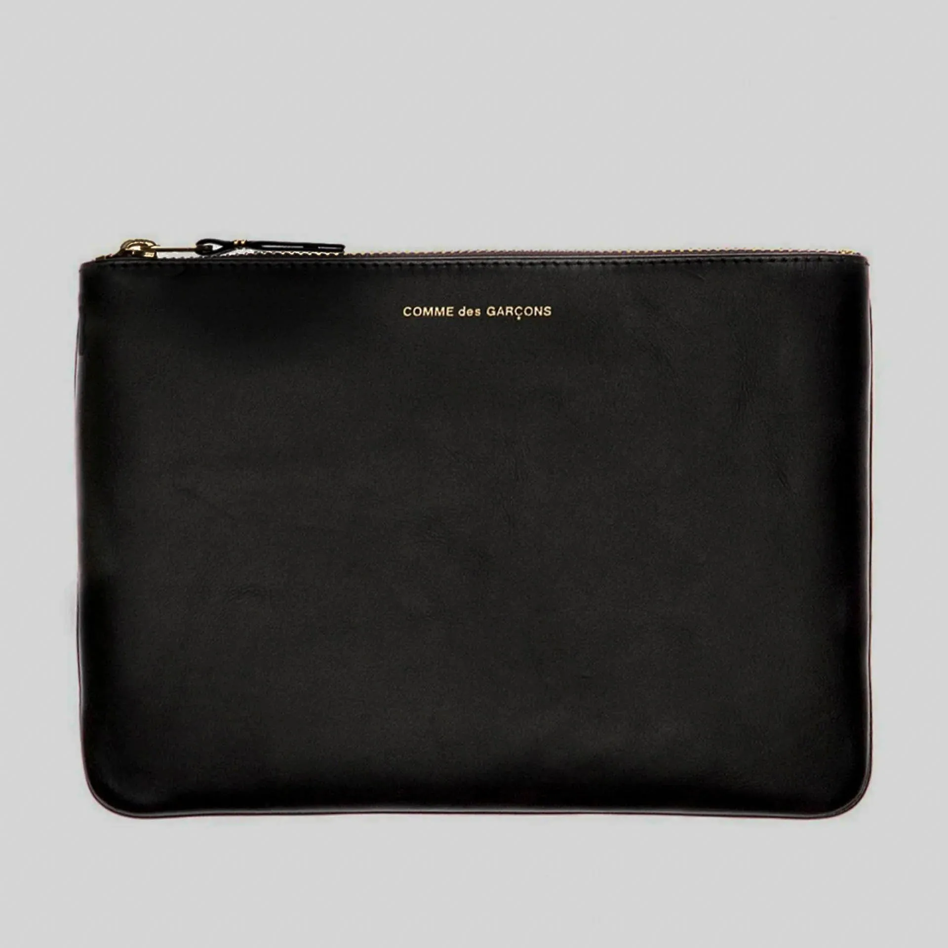 COMME DES GARCONS WALLET SA5100 COLOUR PLAIN BLACK