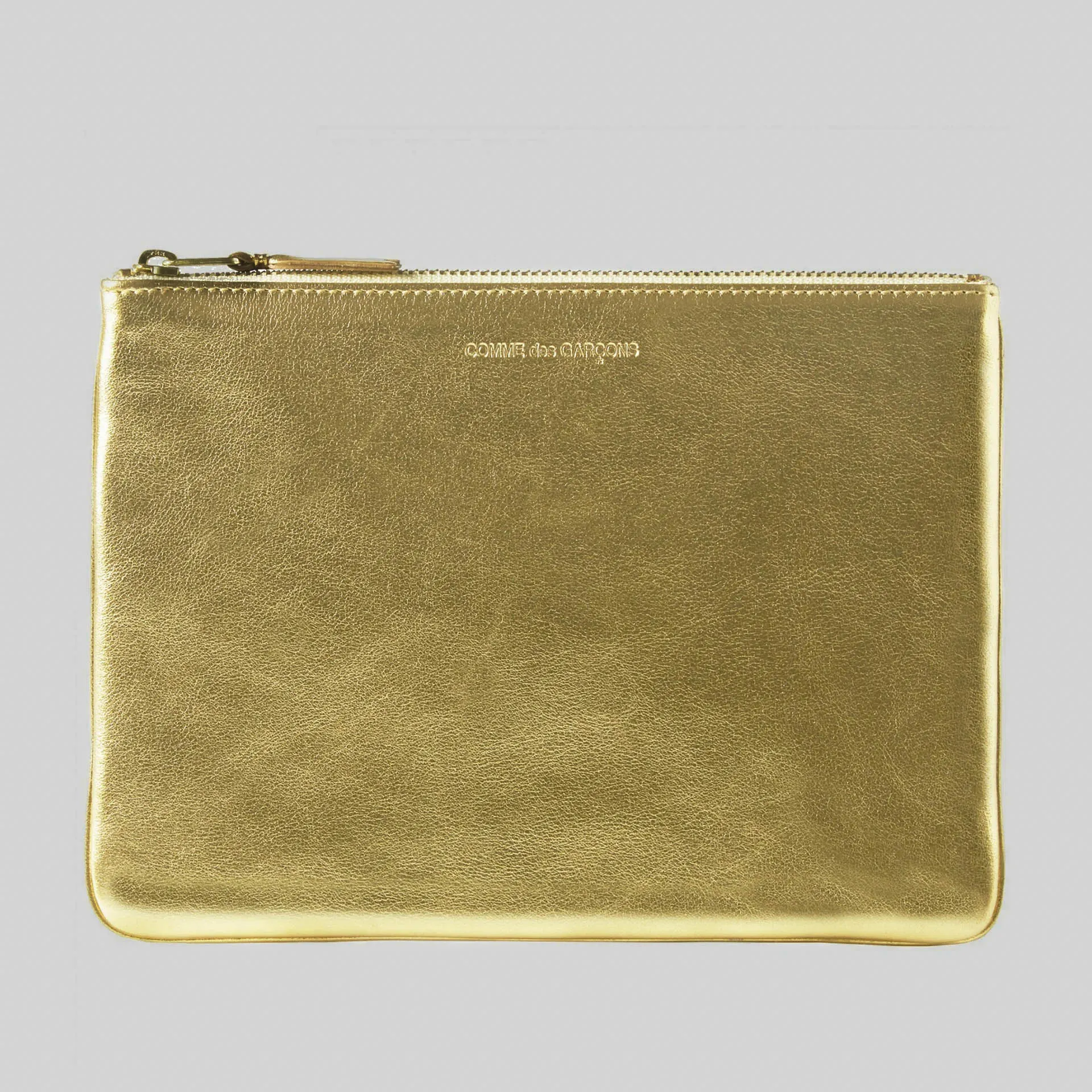 COMME DES GARCONS WALLET SA5100 GOLD & SILVER SILVER