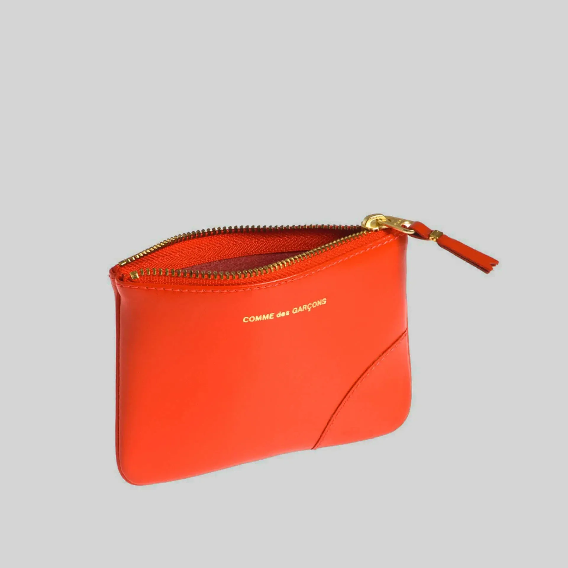 COMME DES GARCONS WALLET SA8100 COLOUR PLAIN ORANGE