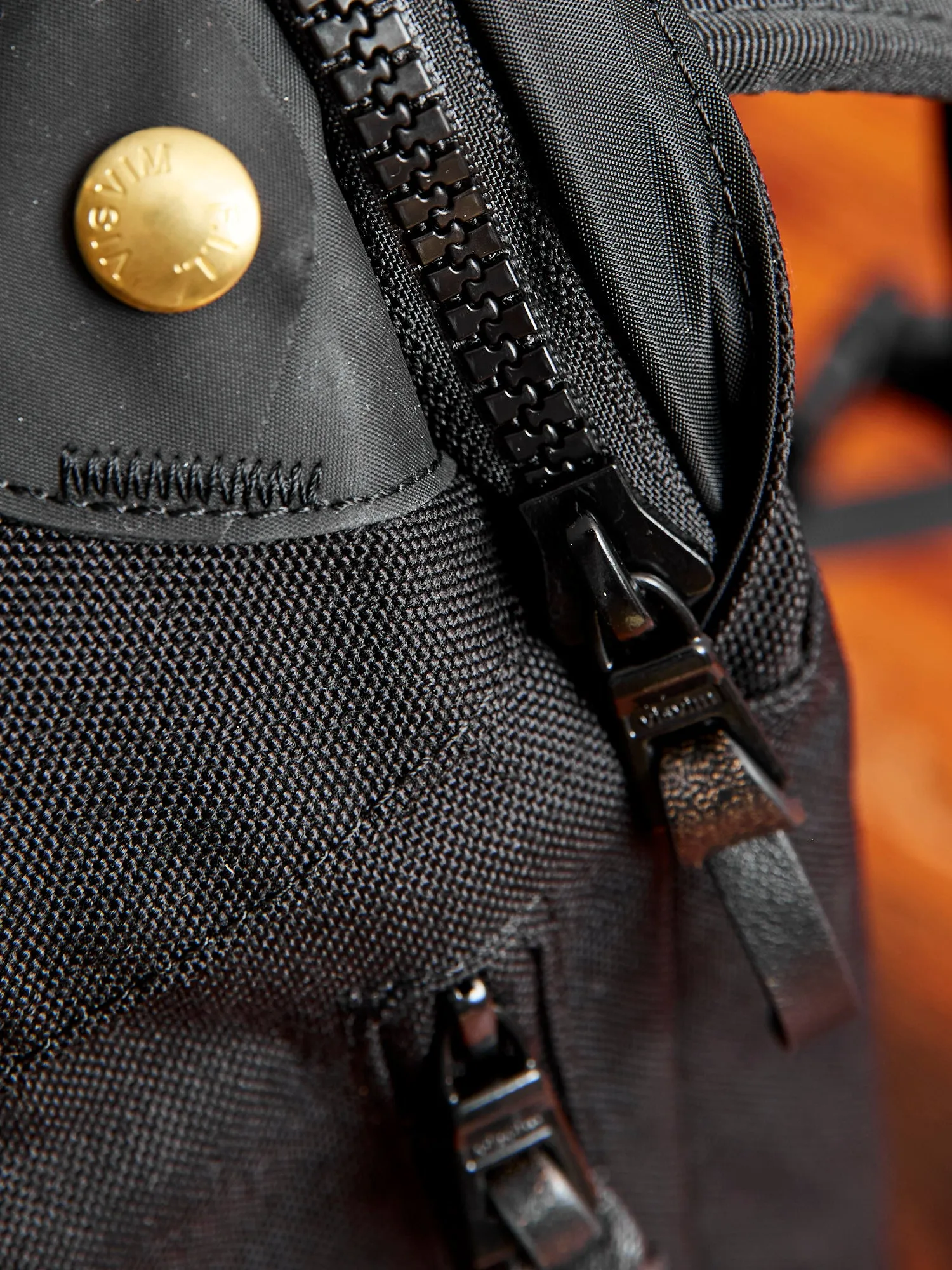 Cordura 22L Backpack in Black Lambskin