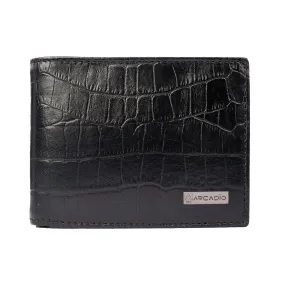 CROCK ‘N’ ROLL Leather Wallet ARW1003BK