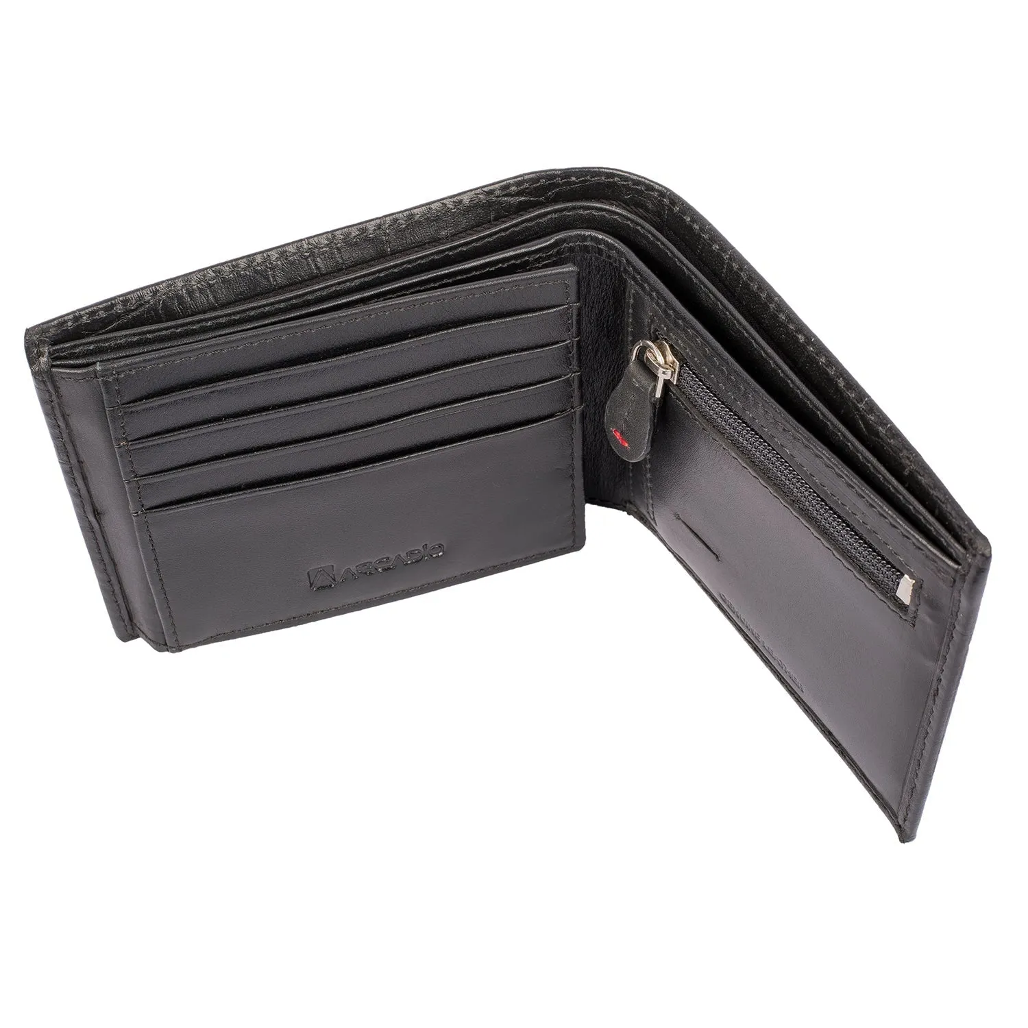 CROCK ‘N’ ROLL Leather Wallet ARW1003BK