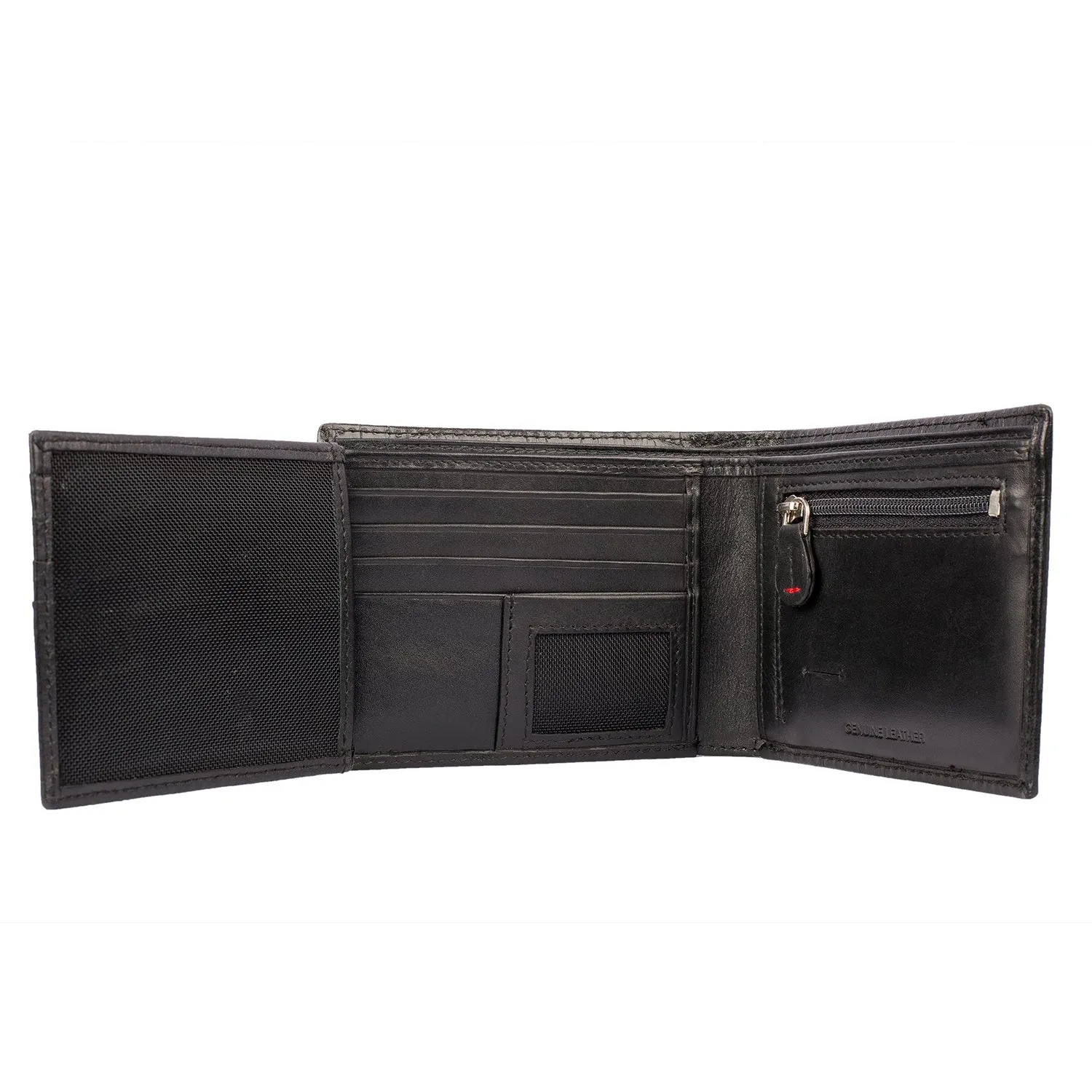 CROCK ‘N’ ROLL Leather Wallet ARW1003BK