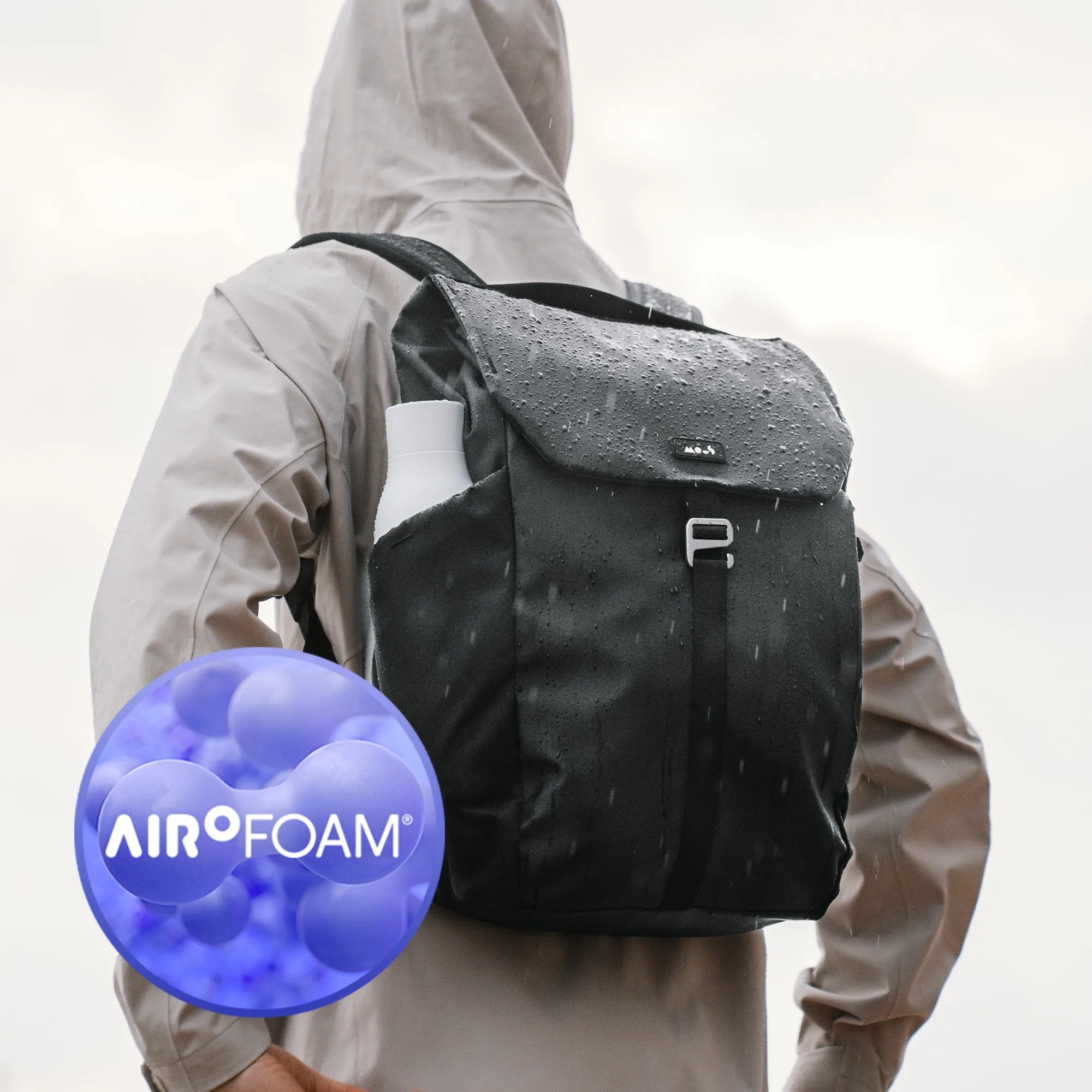 Day Backpack with AiroFoam® - Midnight