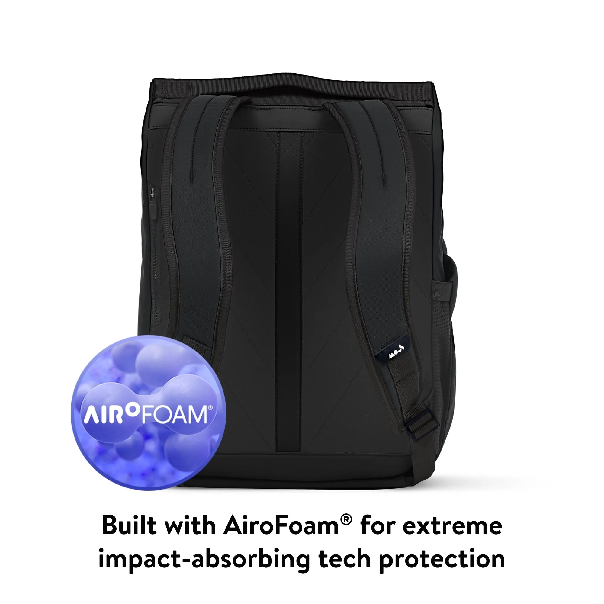 Day Backpack with AiroFoam® - Midnight