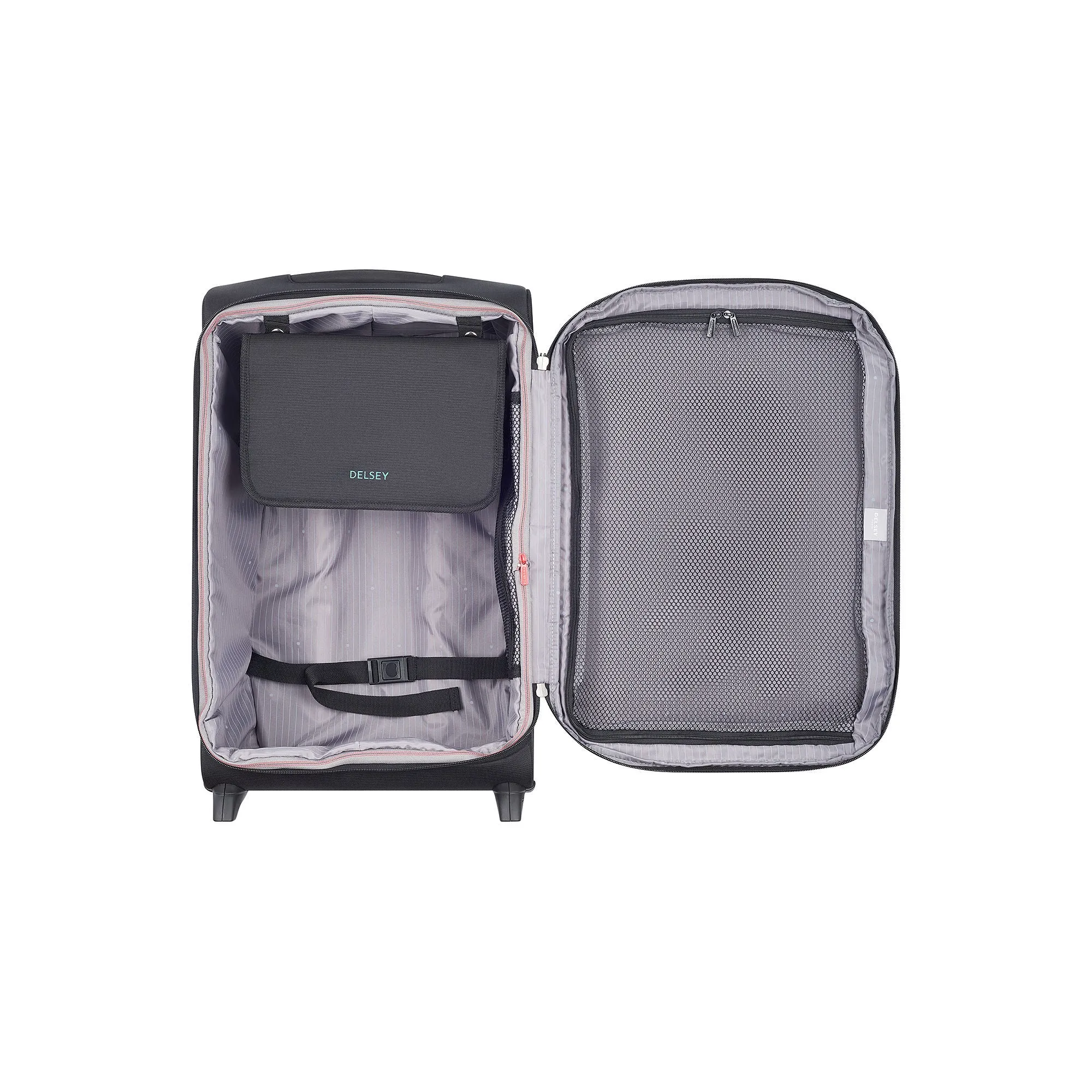 Delsey Helium Dlx 21" 2W Softside Luggage - BLACK ONE SIZE