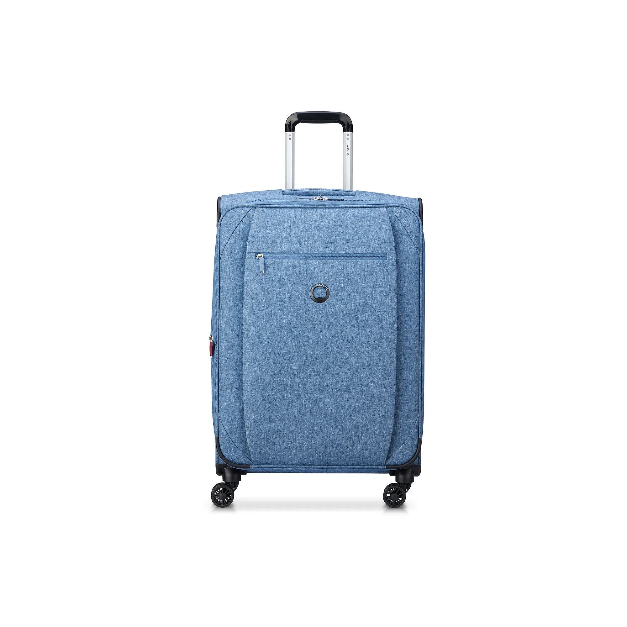 Delsey Paris Rami 24" Softside Expandable Spinner Luggage - HEATHERED BLUE ONE SIZE