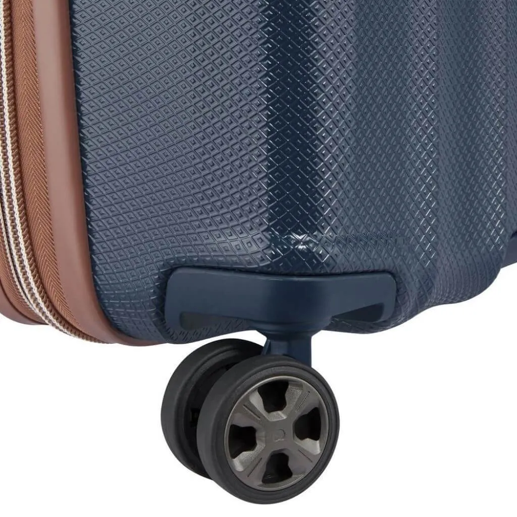 Delsey St Tropez 77cm Expandable Large Luggage - Navy