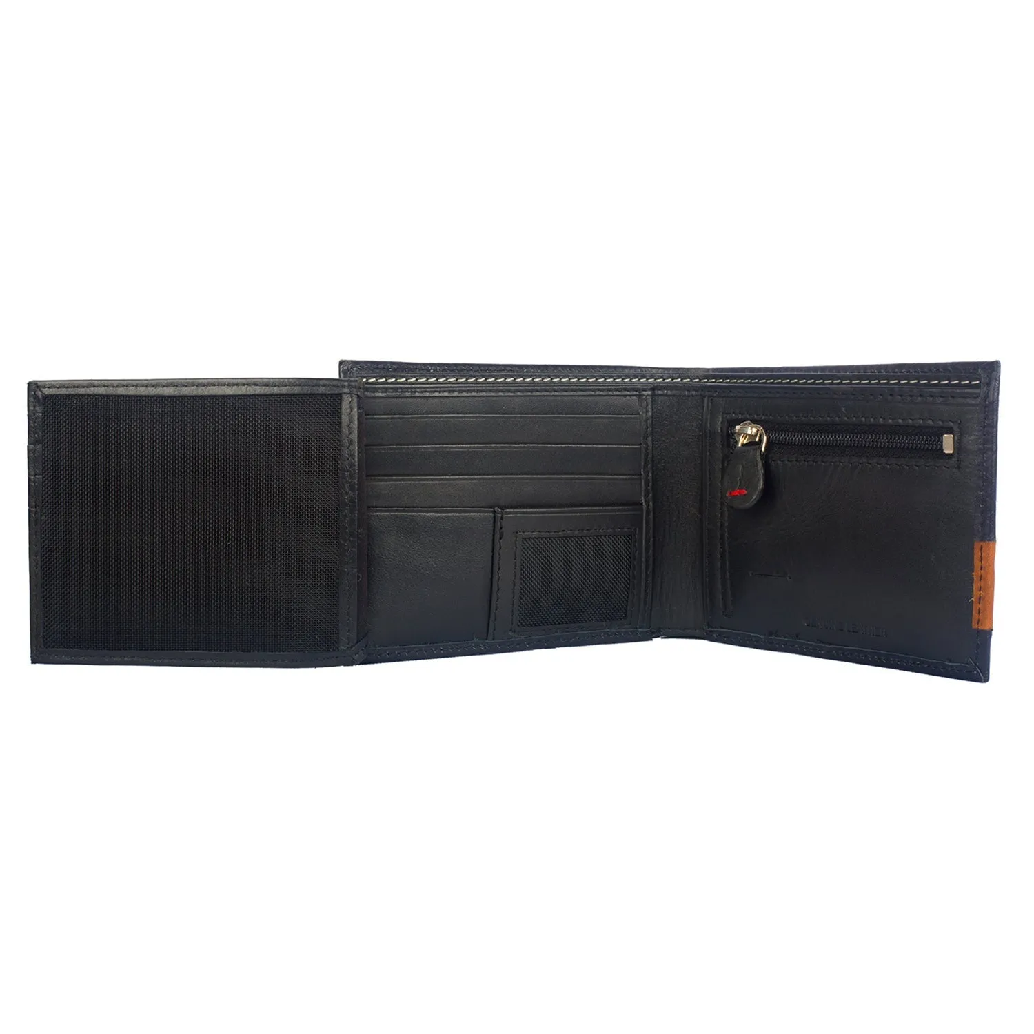 DOUBLE IMPACT Dual Toned Leather Wallet ARW1005NY