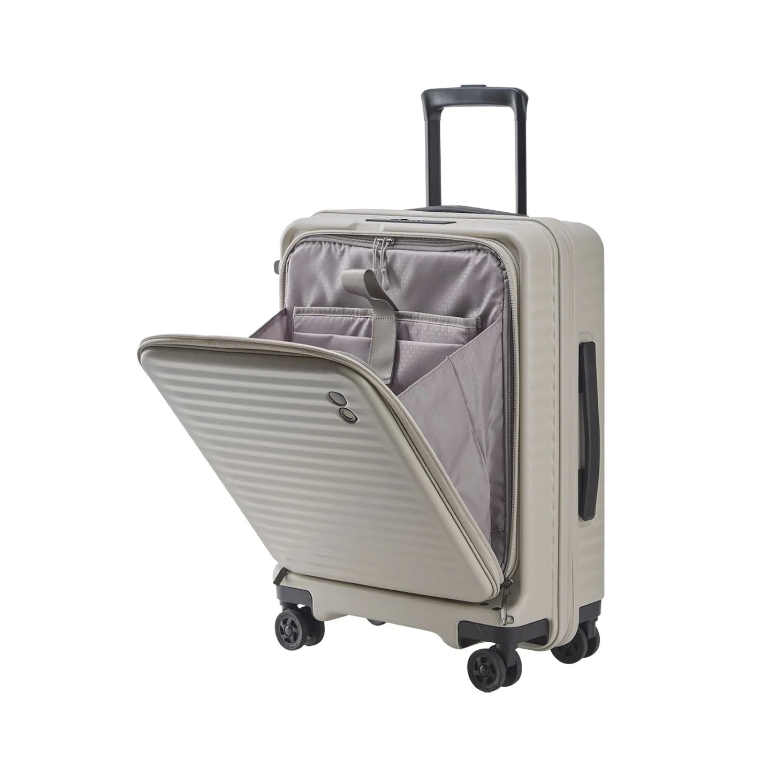 Echolac Celestra 28" Large Upright Luggage With Front Access Opening