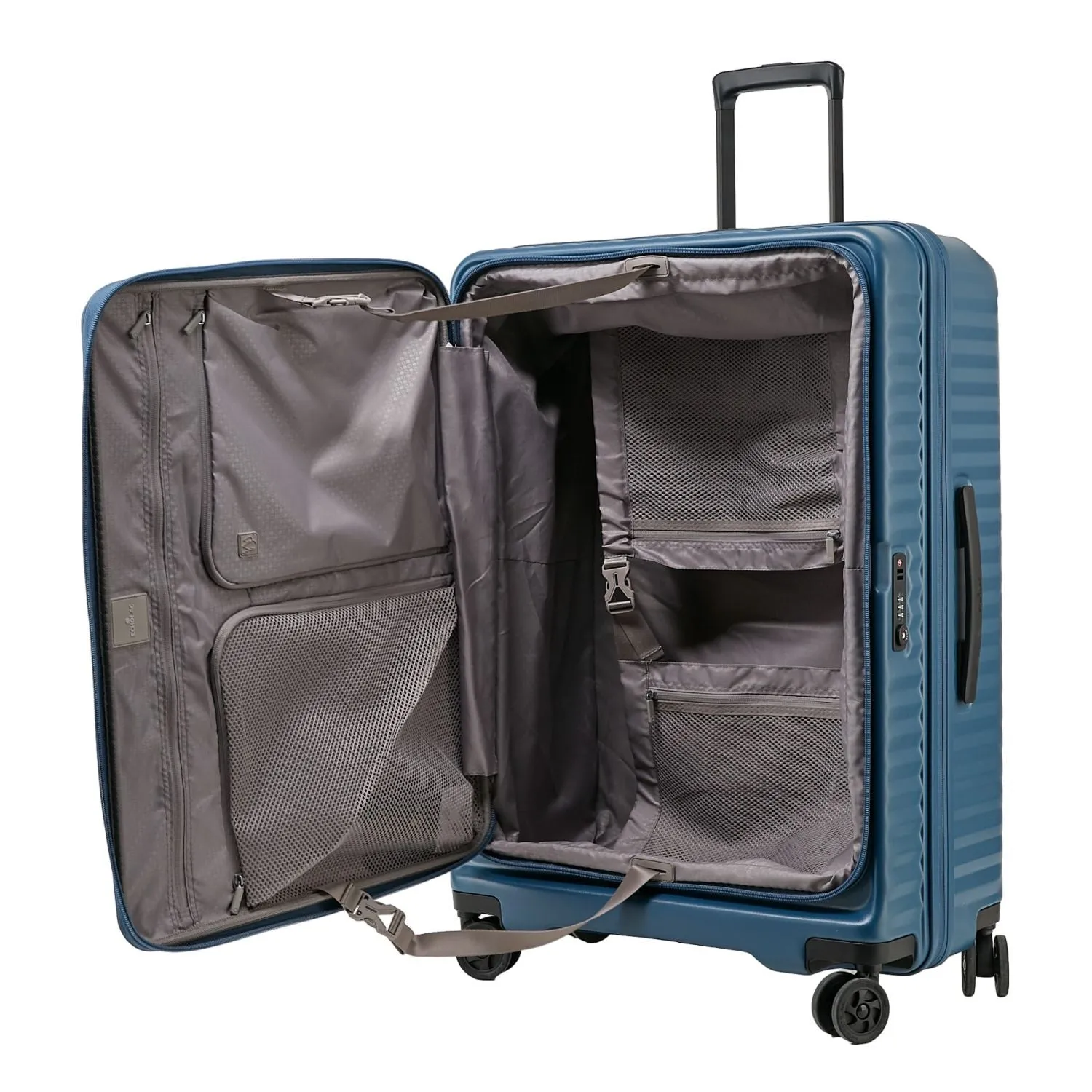 Echolac Celestra 28" Large Upright Luggage With Front Access Opening