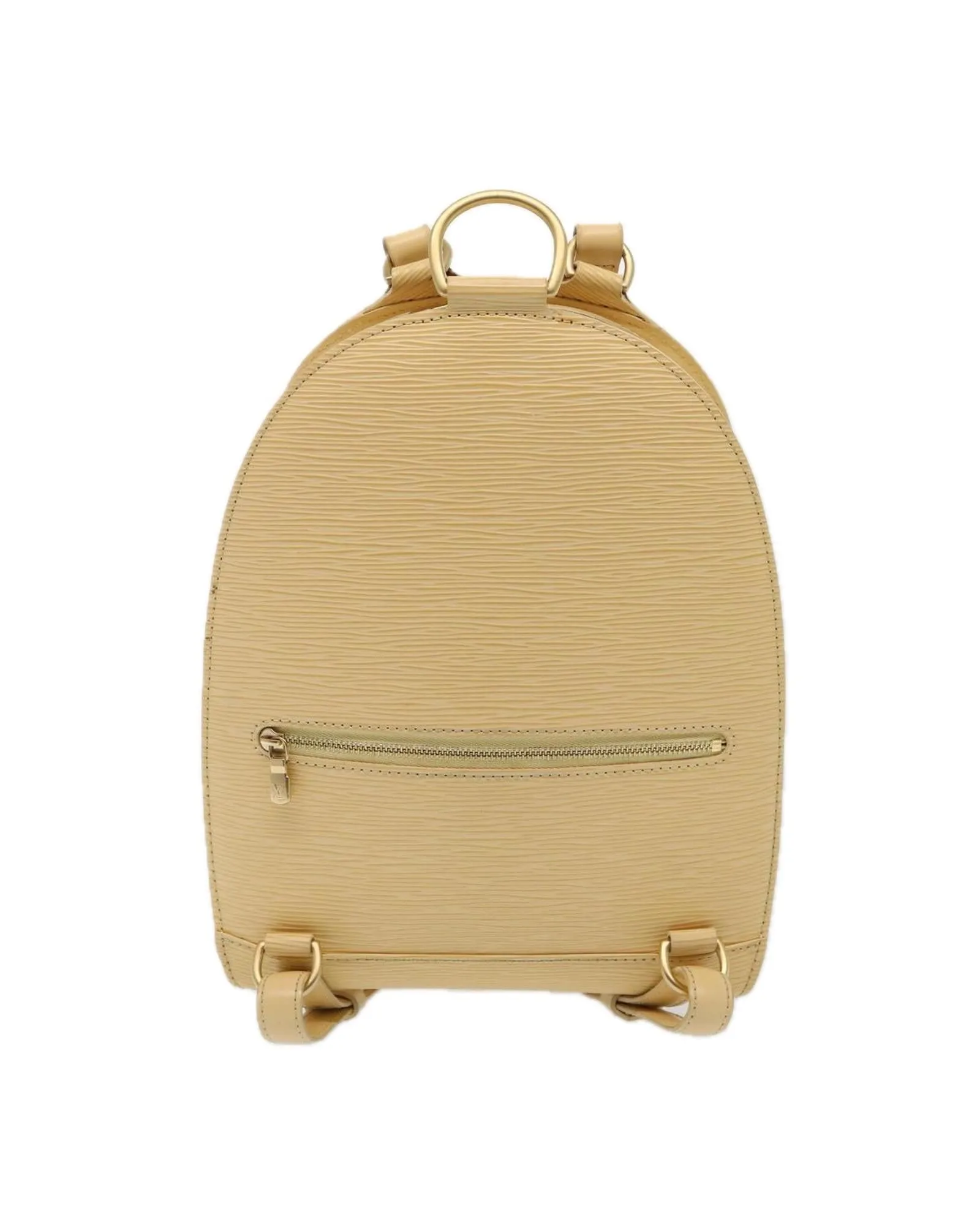 Epi Leather Backpack with Minimalist Design