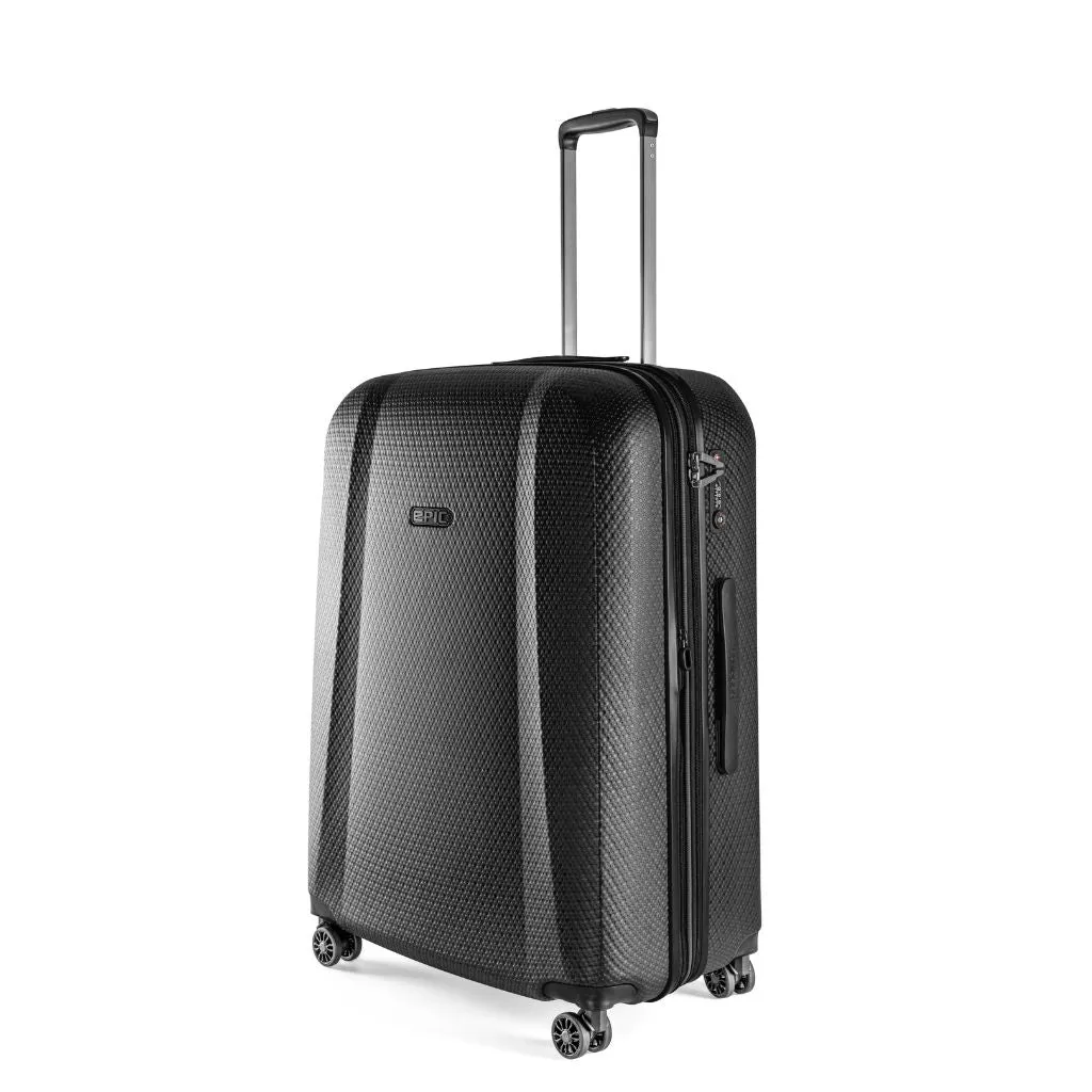 Epic GTO 5.0 73cm Large Expander Suitcase - Frozen Black