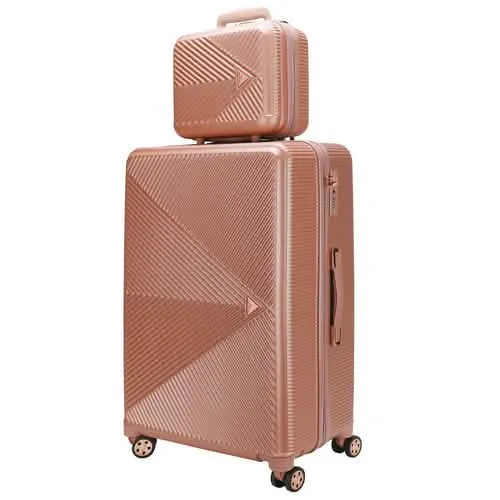 Felicity Luxe Travel Spinner and Cosmetic Organizer Set