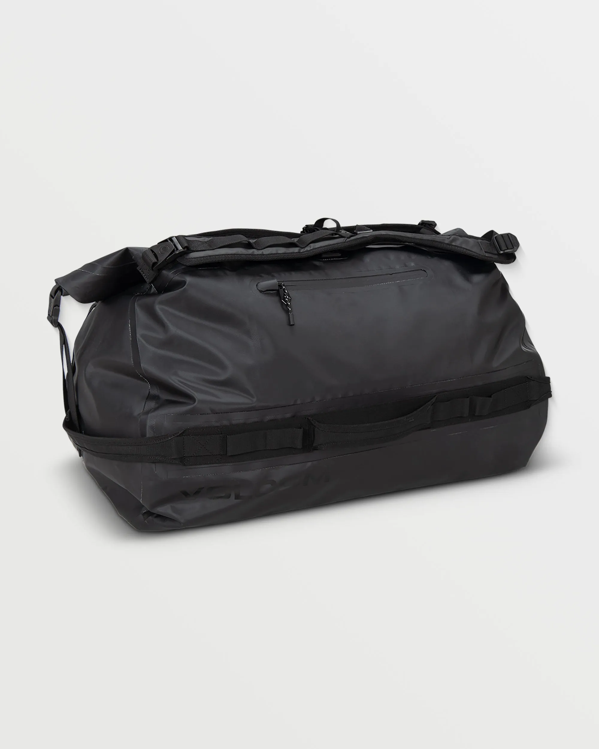 Frequency Roll-Top Duffel - Black