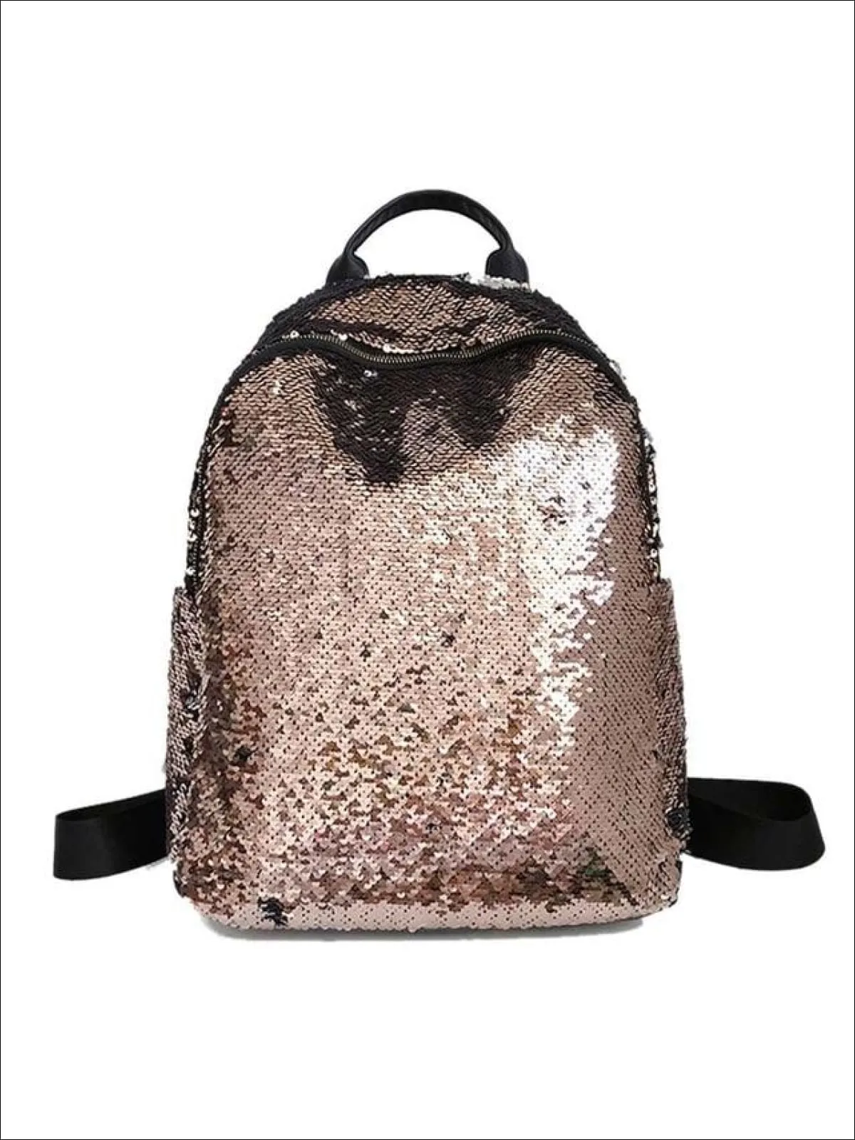 Girls 16" Iridescent Sequined Backpack