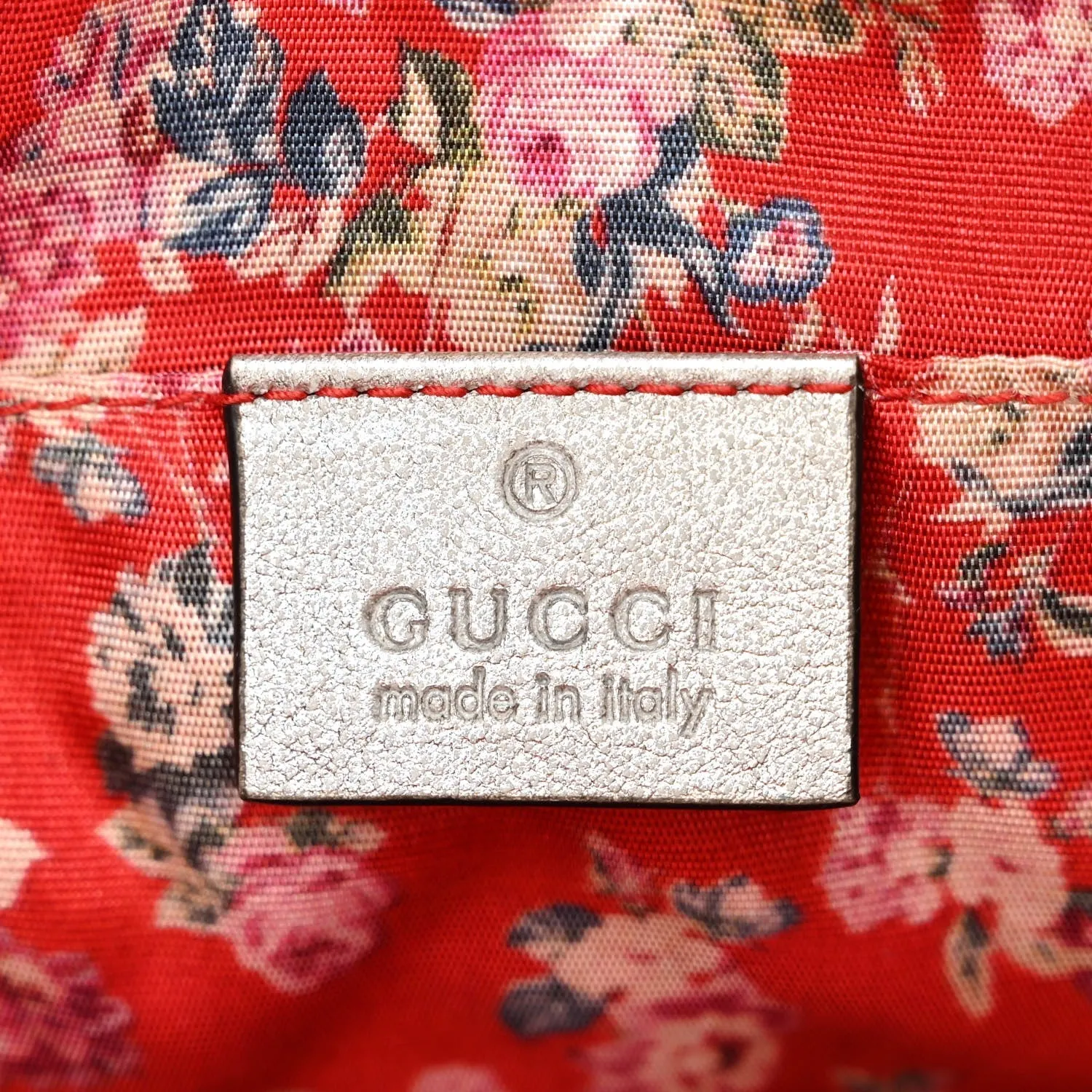 Gucci Laminated Nappa Trapuntata Small