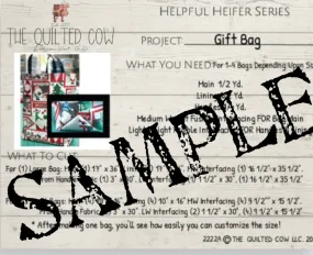 Helpful Heifer Gift Bag