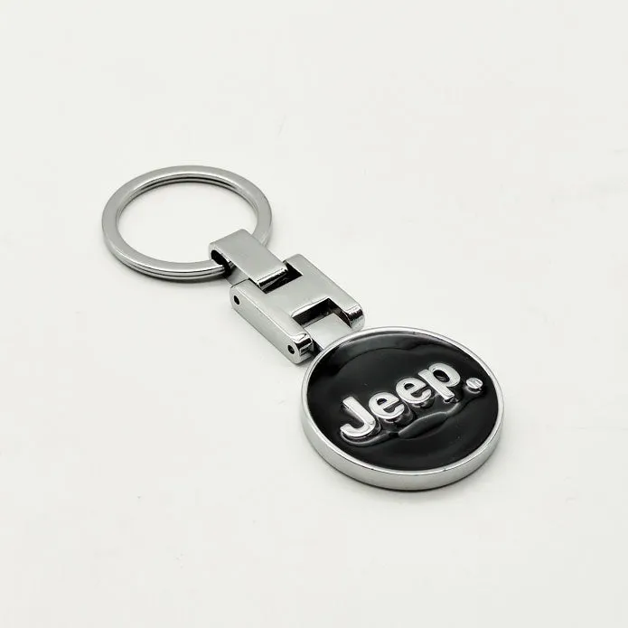 Jeep Keychain Keyring - Black