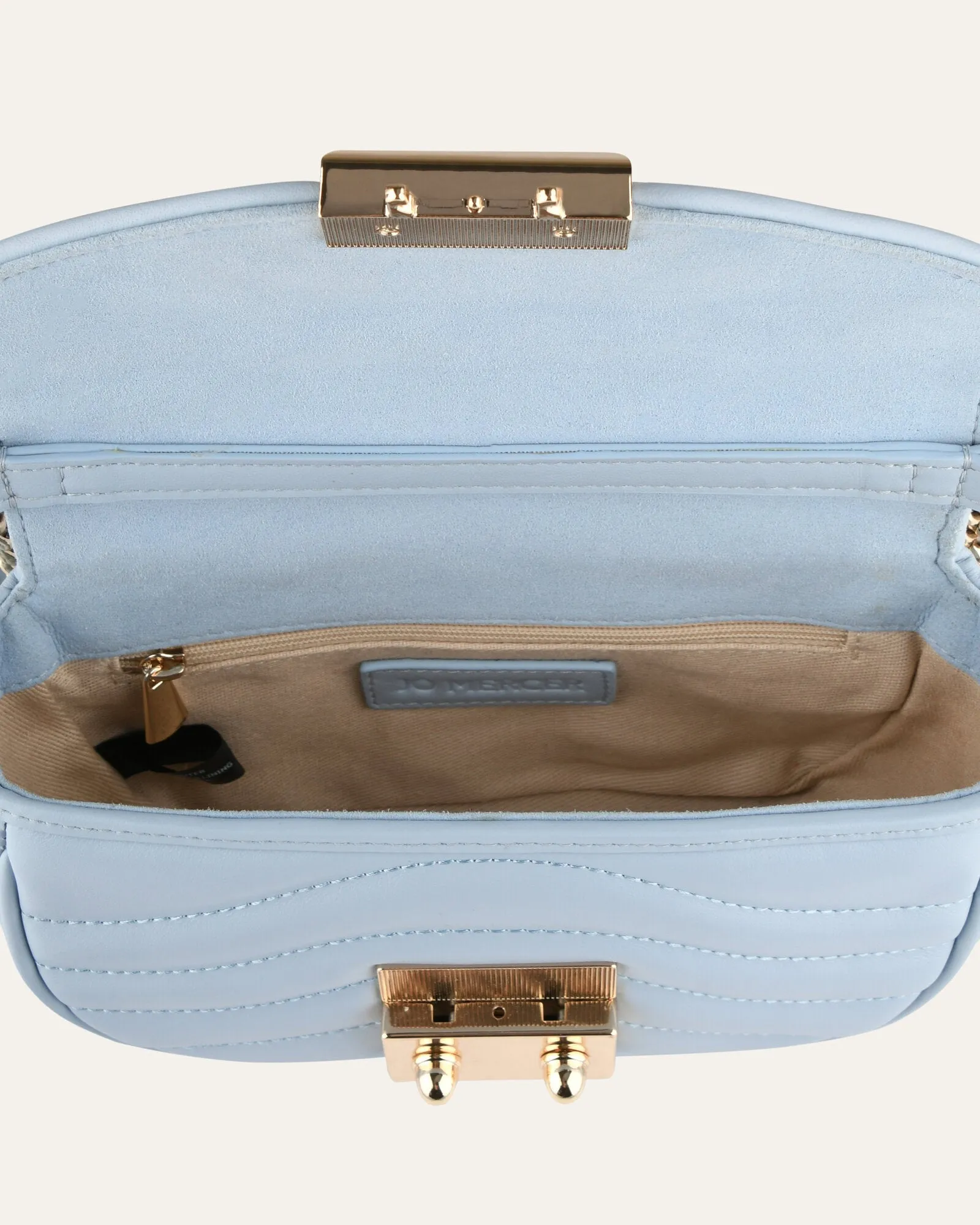 MAYA CROSS BODY SKY BLUE LEATHER