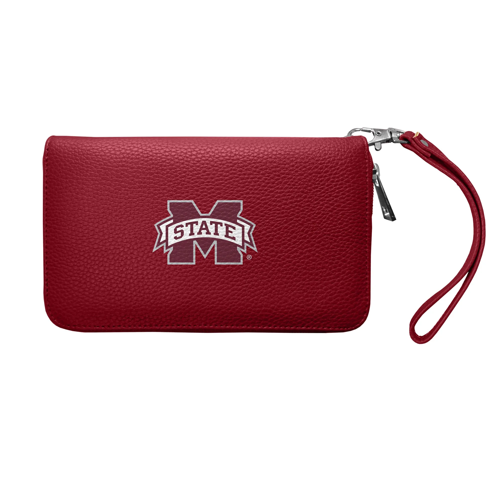 Mississippi State University Zip Organizer Wallet Pebble