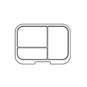 Munchbox Mega 3 - Clear Tray