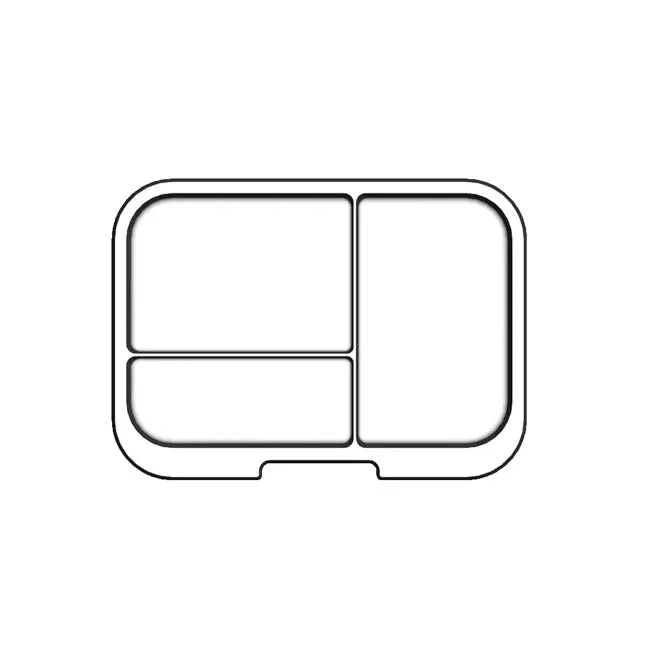 Munchbox Mega 3 - Clear Tray