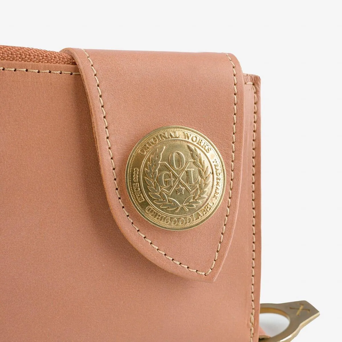 Obbi Good Label - OGL Condor Zip Wallet - Tan