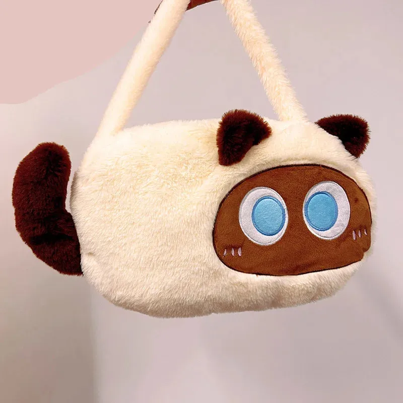 Plush Cat Bags