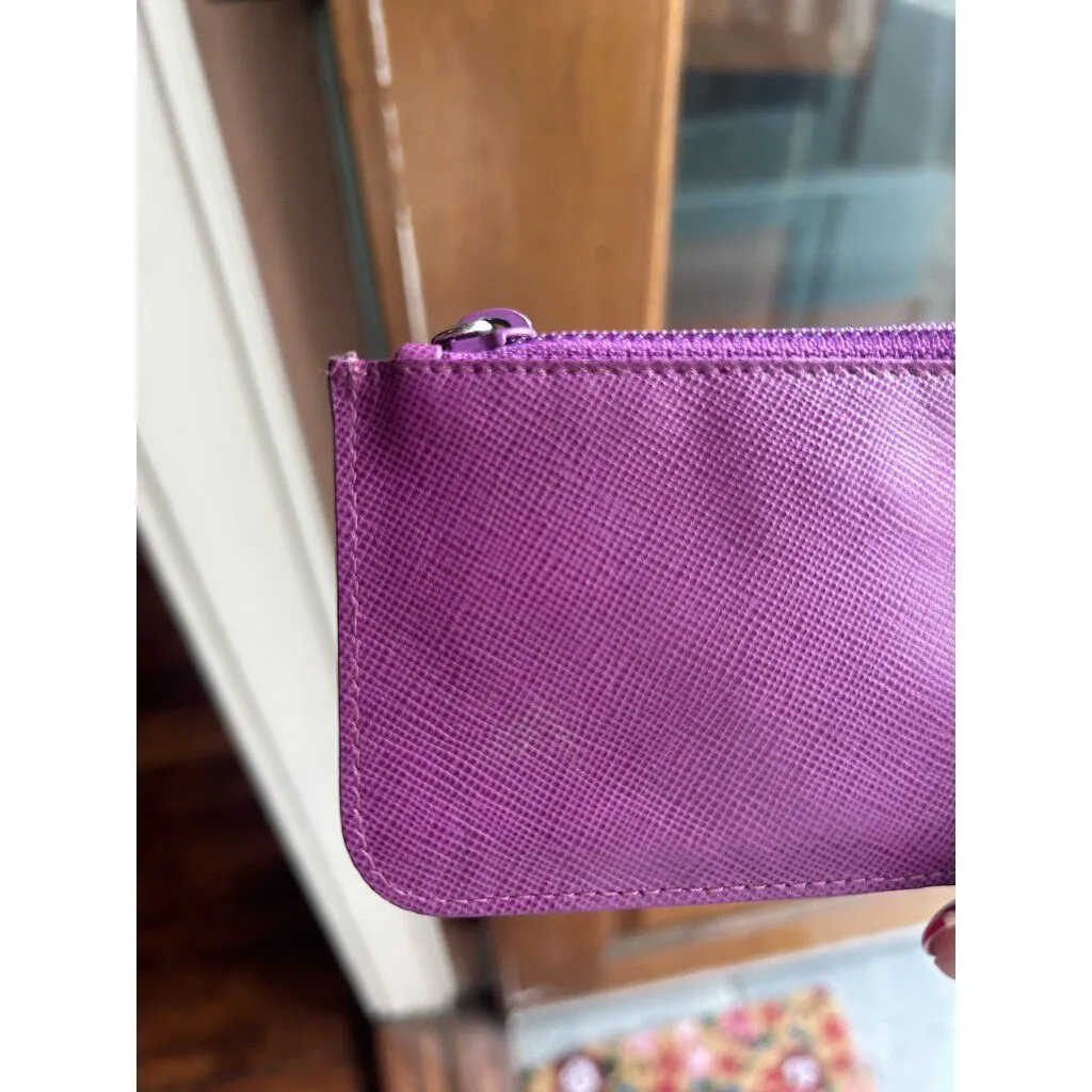 Prada Saffiano Key Pouch