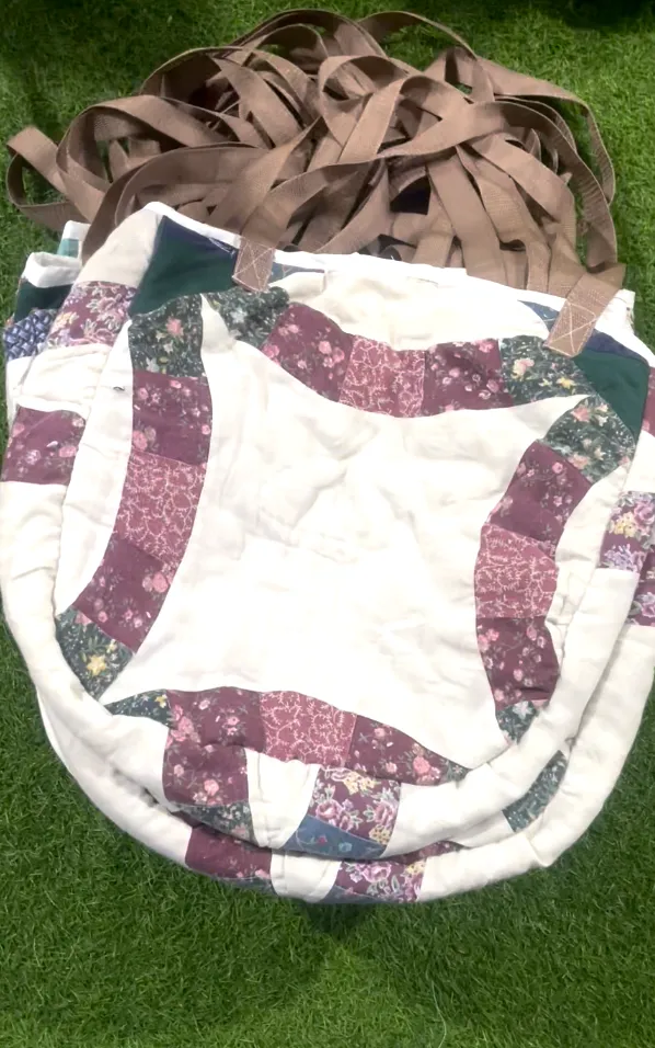 Quilted tote bags