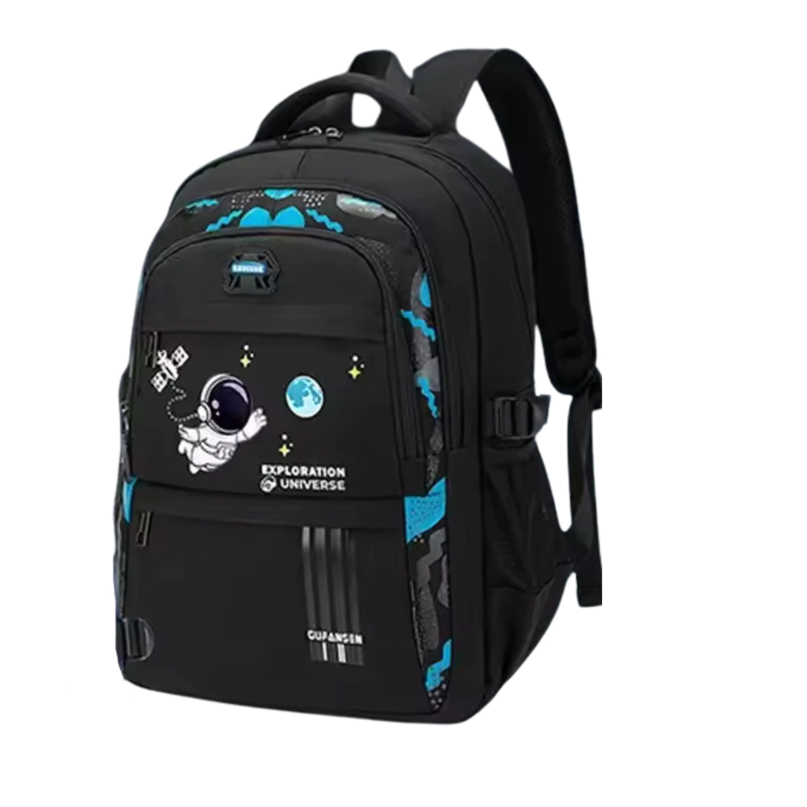 QUNYOU -  Cartoon Astronaut Student Backpack Oxford Primary