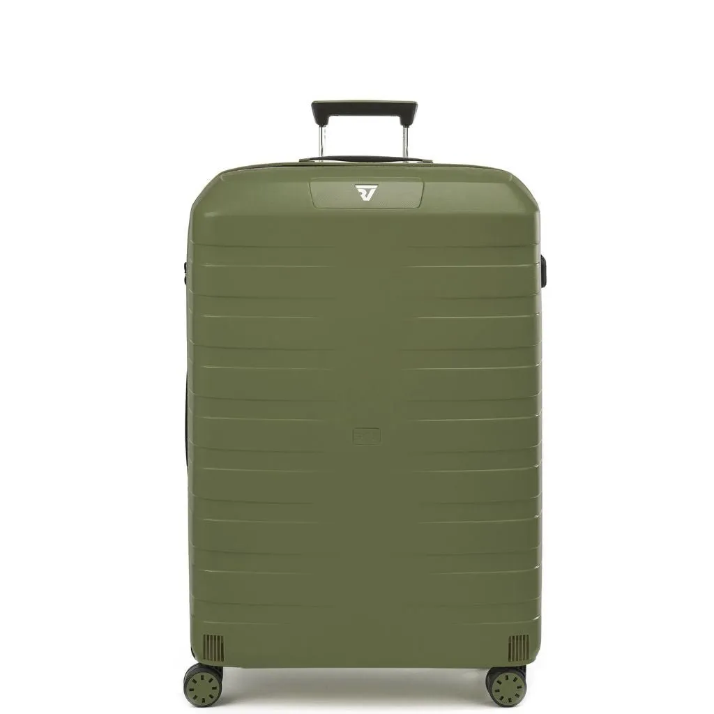 Roncato Box Young Large 78cm Hardsided Spinner Suitcase Green