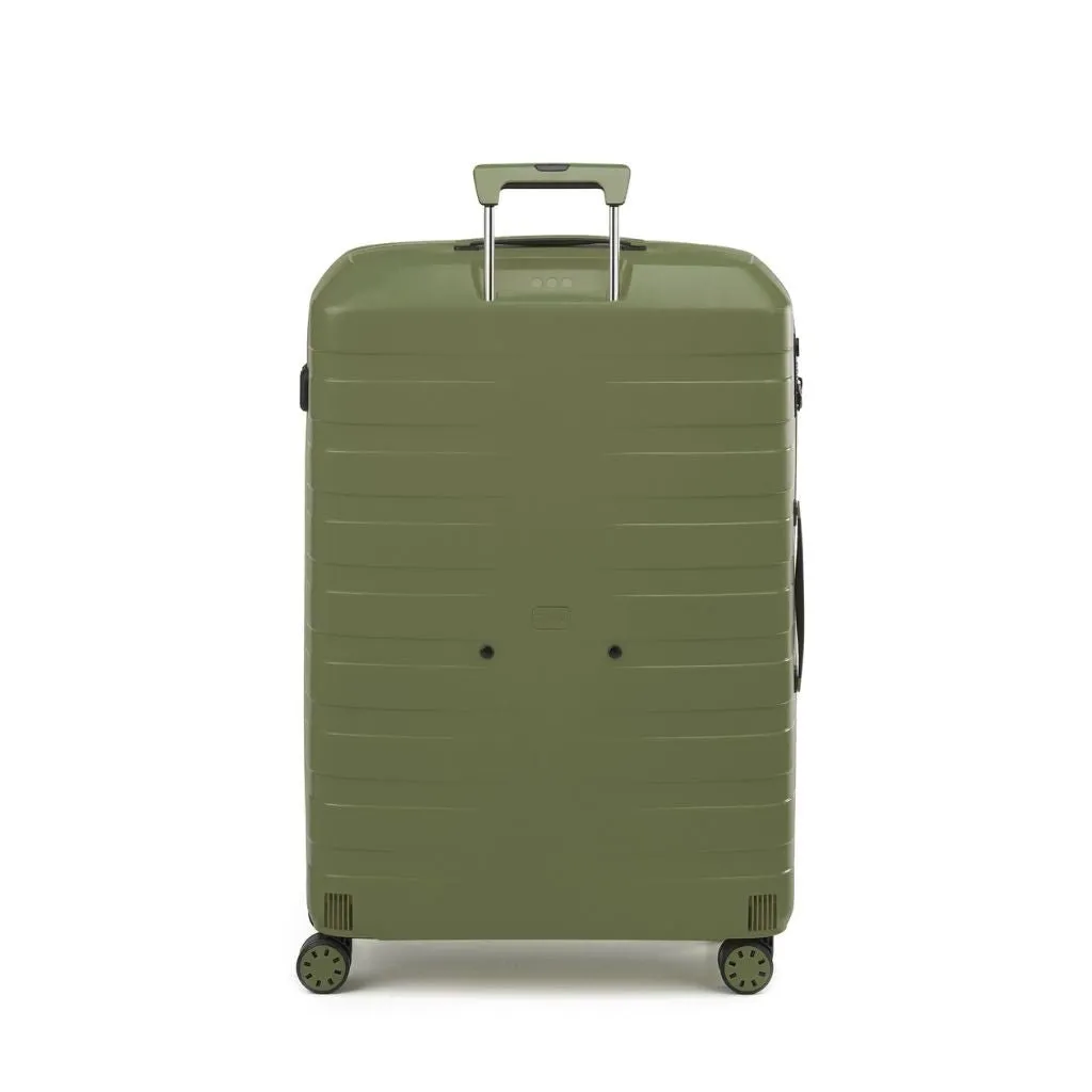 Roncato Box Young Large 78cm Hardsided Spinner Suitcase Green