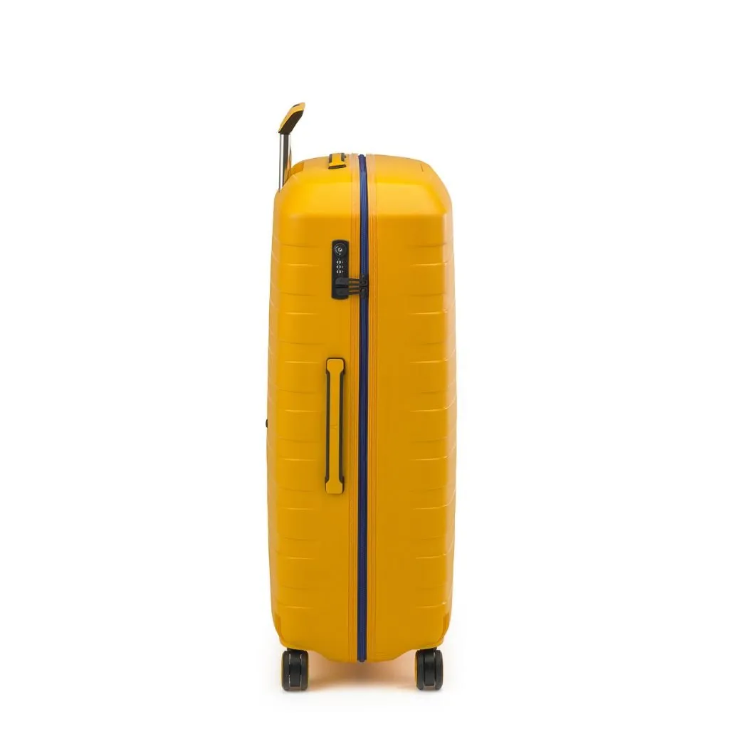 Roncato Box Young Large 78cm Hardsided Spinner Suitcase Mustard