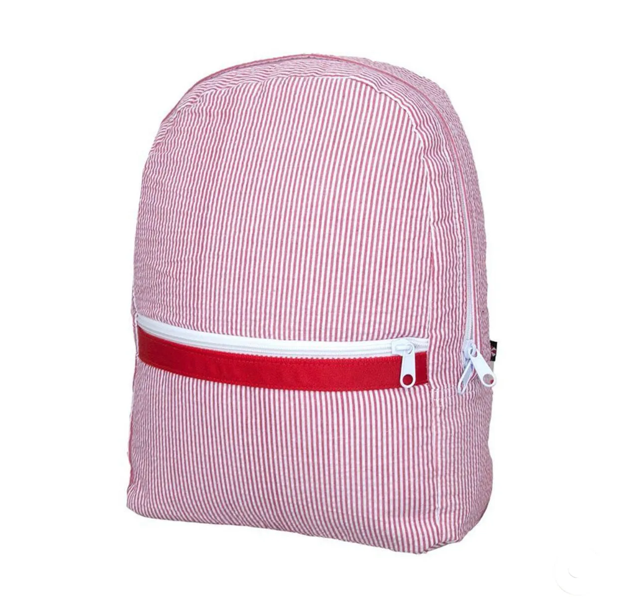 Seersucker Stripe Backpacks 15x12x4